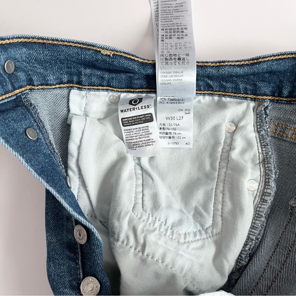 Levi’s Women’s Ribcage Ankle size 30 medium wash stretch - Picture 10 of 11